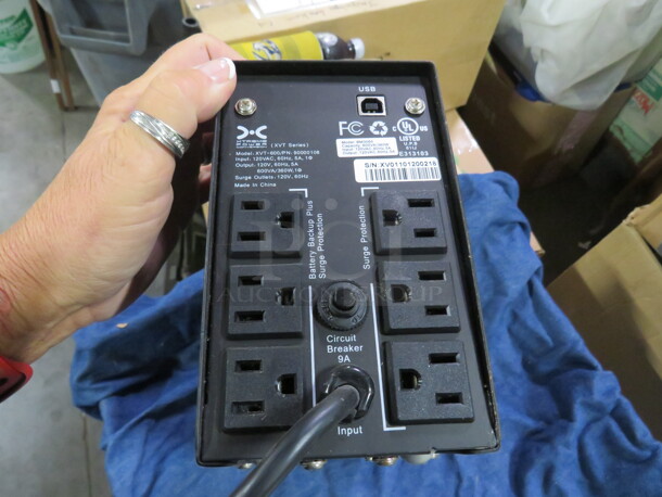 One Xtreme Power Conversion Battery Backup. #XVT-600. 120 Volt. - Image 3 of 3