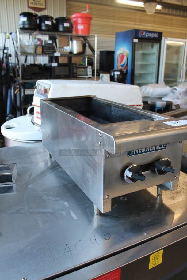Imperial Stainless Steel Commercial Countertop Natural Gas Powered Charbroiler. Missing Grates. - Image 2 of 5
