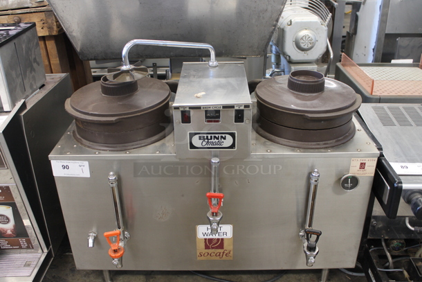 Bunn U-3 Stainless Steel Commercial Countertop Coffee Machine. 120/208 Volts, 1 Phase.  - Image 1 of 7