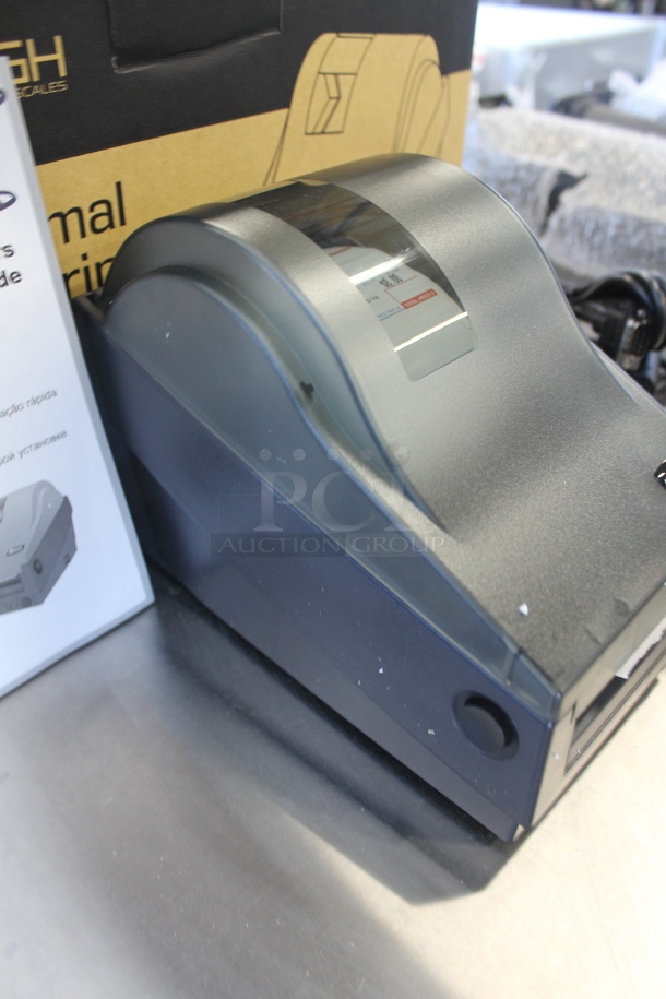 BRAND NEW SCRATCH AND DENT! Avaweigh OS-2130D Thermal Label Printer With Labels And Software And Documentation Disc. Tested And Working! - Image 7 of 7
