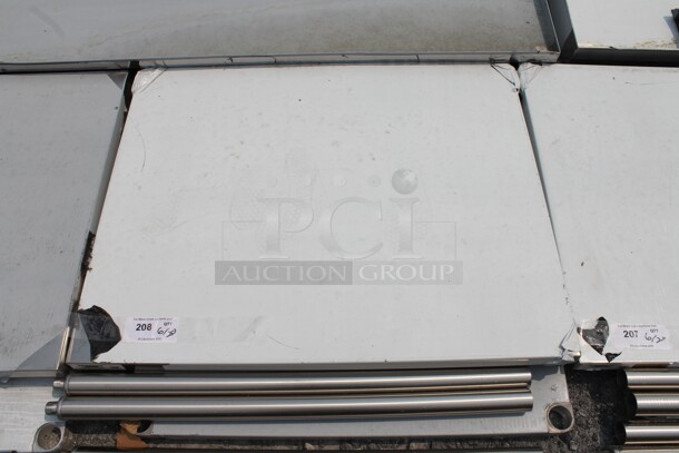 BRAND NEW SCRATCH AND DENT! Regency 600TS3036S Commercial Stainless Steel Disassembled Work Table With Undershelf And Legs. - Image 3 of 5