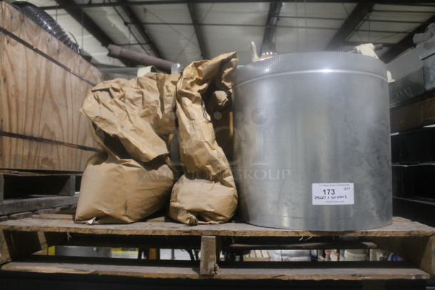 ALL ONE MONEY! PALLET LOT of Various Items Including Quikrete and Metal Items! BUYER MUST REMOVE. - Image 1 of 5