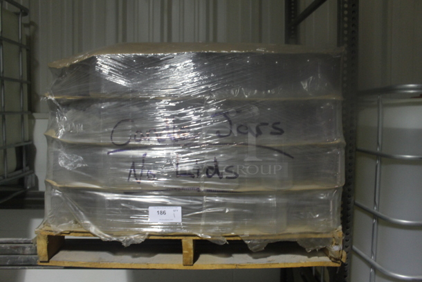 ALL ONE MONEY! PALLET LOT of Candle Jars w/o Lids. BUYER MUST REMOVE. - Image 1 of 3