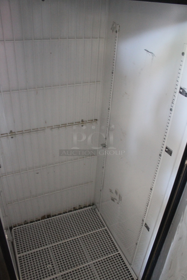 2013 True T-23F ENERGY STAR Stainless Steel Commercial Single Door Reach In Freezer w/ Poly Coated Racks on Commercial Casters. 115 Volts, 1 Phase. Tested and Working! - Image 3 of 4