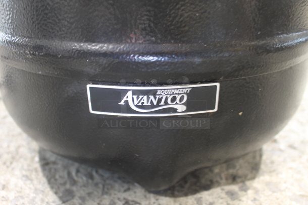 Avantco 177S30 Electric Countertop 11Qt Soup Kettle Warmer In Black With Stainless Steel Lid. 120V. Tested and Working! - Image 2 of 7