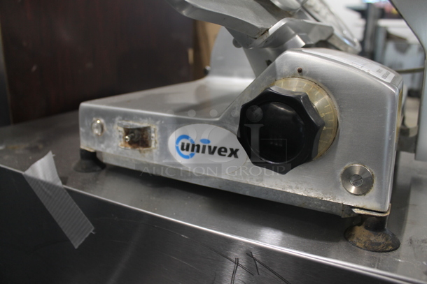 Univex 6512 Commercial Stainless Steel Electric Countertop Manual Slicer. 115, 1 Phase. Tested and Working! - Image 4 of 5