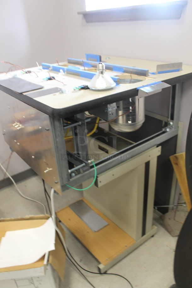 ALL ONE MONEY! ROOM LOT of Various Items Including Desks, Filing Cabinets, Paper Shredder and Chairs. BUYER MUST REMOVE. - Image 4 of 12