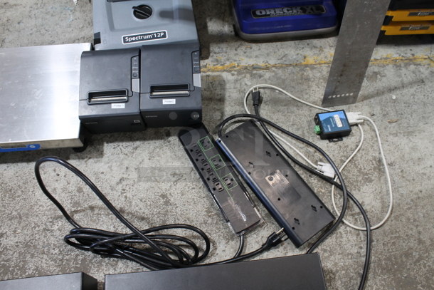 ALL ONE MONEY! Lot of Various Items Including 2 Scales, 2 Metal Cash Drawer, 2 Epson Receipt Printers and Cords - Image 5 of 8