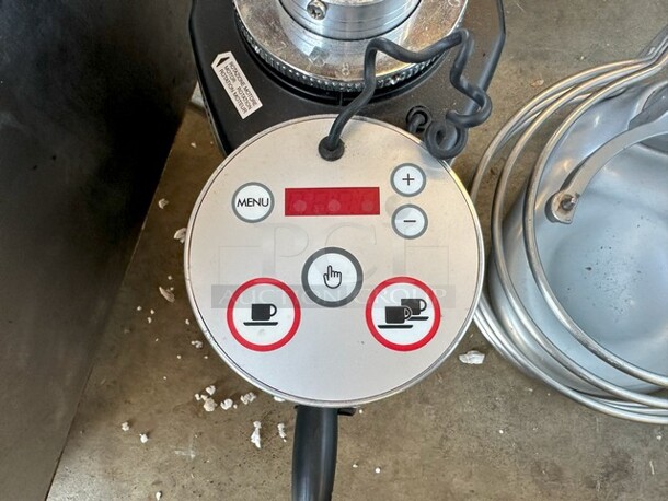 Mazzer Luigi Super Jolly Electronic Metal Commercial Countertop Espresso Bean Grinder Base. 120 Volts, 1 Phase. Tested and Working! - Image 3 of 6