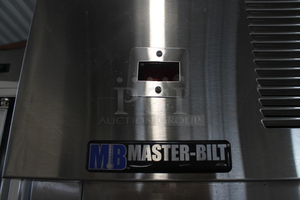 Master-Bilt TAC-48HDSA Stainless Steel Commercial 2 Door Reach In Cooler on Commercial Casters. 115/208-230 Volts, 1 Phase. Tested and Working! - Image 3 of 9