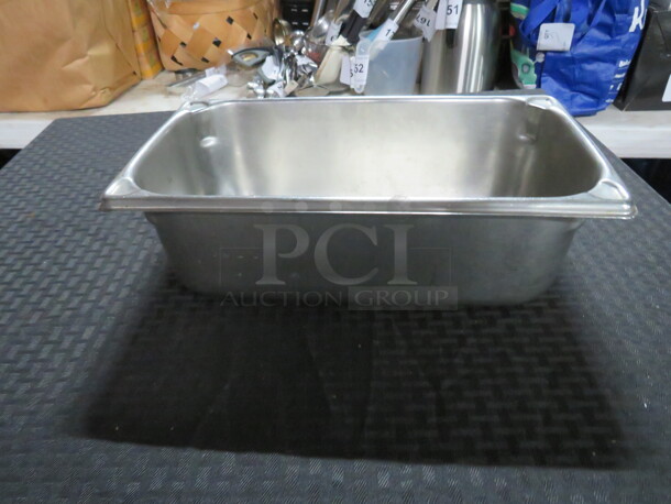 One 1/3 Size 4 inch Deep Hotel Pan. - Image 1 of 1