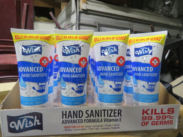 One Lot Of 24 Tubes Of Wish Hand Sanitizer. 3.38oz. - Image 1 of 1