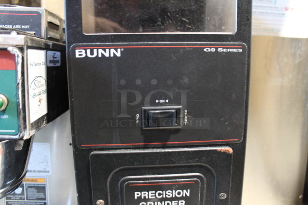 Bunn G9 HD Metal Commercial Countertop Coffee Bean Grinder. 120 Volts, 1 Phase. Tested and Working! - Image 2 of 7