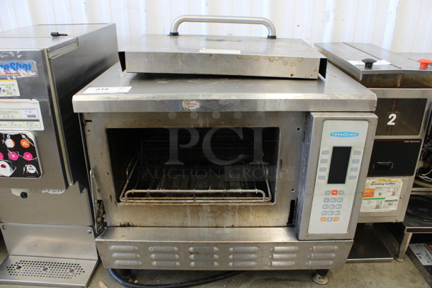 2013 Turbochef Model NGC Stainless Steel Commercial Countertop Rapid Cook Oven. Door Needs To Be Reattached. 208-240 Volts, 1 Phase. 26x24.5x24