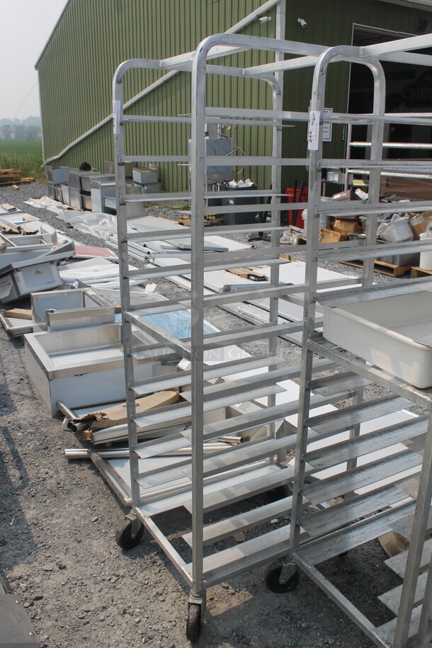 Channel UTR-12 Commercial Stainless Steel Mobile Sheet Pan Rack On Commercial Casters - Image 3 of 4
