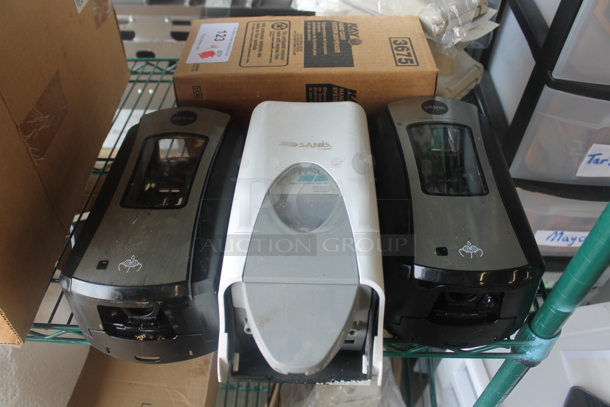 4 Various Wall Mount Soap Dispensers. 4 Times Your Bid! - Image 1 of 6