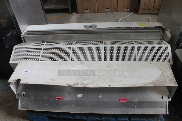 3 Berner STF1048EZ-F-R Commercial Stainless Steel Air Curtains. 480V, 3 Phase. Cosmetic Condition May Vary. 3 Times Your Bid! 