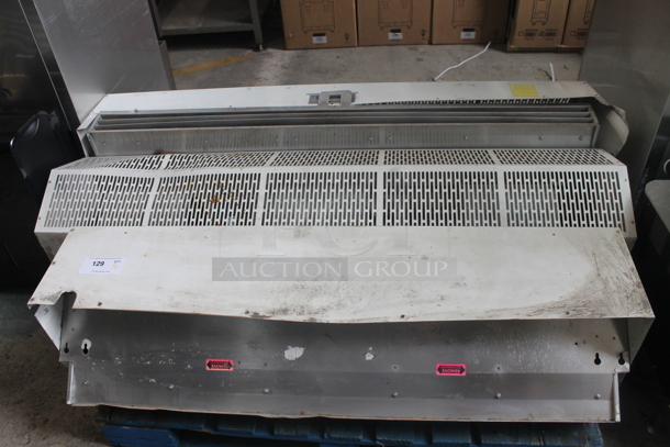 3 Berner STF1048EZ-F-R Commercial Stainless Steel Air Curtains. 480V, 3 Phase. Cosmetic Condition May Vary. 3 Times Your Bid!  - Image 1 of 6