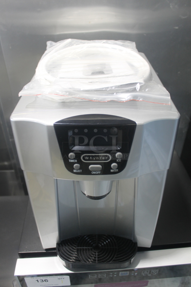 BRAND NEW SCRATCH AND DENT! Whynter IDC-221SC Stainless Steel Countertop Direct Connection Ice Maker and Water Dispenser. 115V, 1 Phase. Tested and Working!  - Image 1 of 6