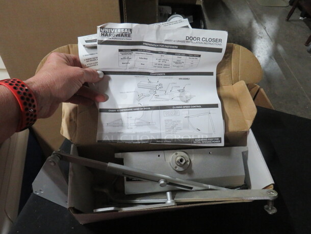 One NEW Universal Medium Duty Commercial Door Closer. - Image 1 of 2