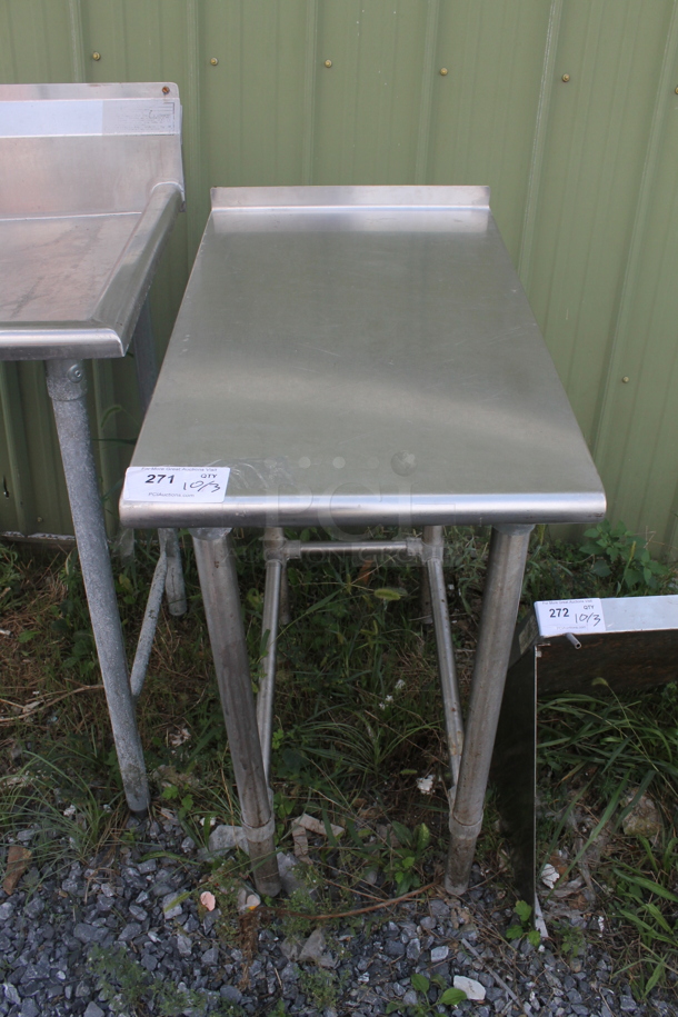 Stainless Steel Commercial Table. - Image 1 of 2