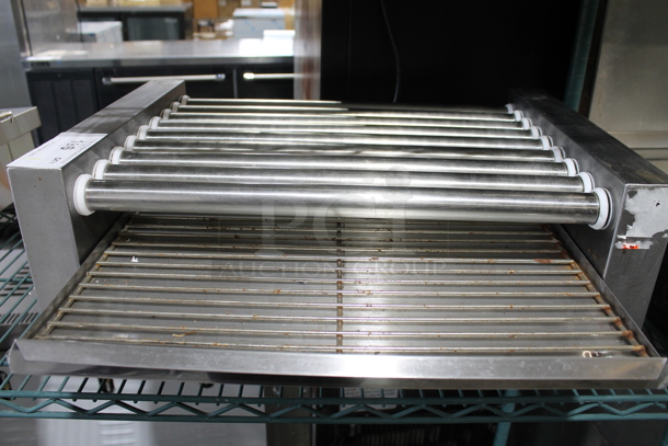 Avantco RG-09 Stainless Steel Commercial Countertop Hot Dog Roller. 120 Volts, 1 Phase. Tested and Working! - Image 3 of 4