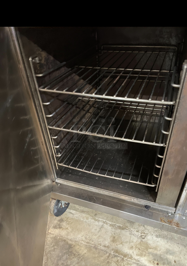 Half Size Electric Oven Wells On casters 220 V 3 ph - Image 2 of 4