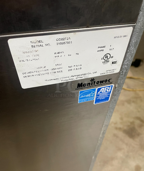 Under Counter Ice Maker 270lbs - Image 2 of 3