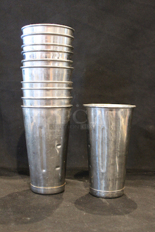 11 TriMark Malt Cups, 30oz., Stainless Steel, Deluxe Mirror Finish, Fits Hamilton Beach Mixers/Blenders, 4" Top Dia., 6-3/4" high.
11x Your Bid - Image 3 of 3