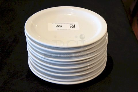 BEAUTIFUL! Crestware China CM46 Dover, 10 1/4" Plate, Bone white.
10x your Bid 
