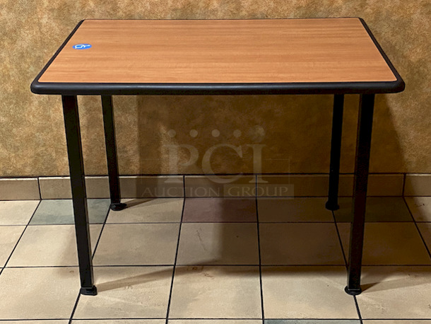 SWEET! Plymold ADA Compliant Tabletop With Base.  

42x30x30 - Image 4 of 6