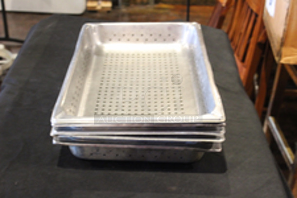 Holy Haberdashery! 4” Deep Perforated Steam Pans, Stainless Steel
21x12x2-1/2
5x Your Bid - Image 3 of 5