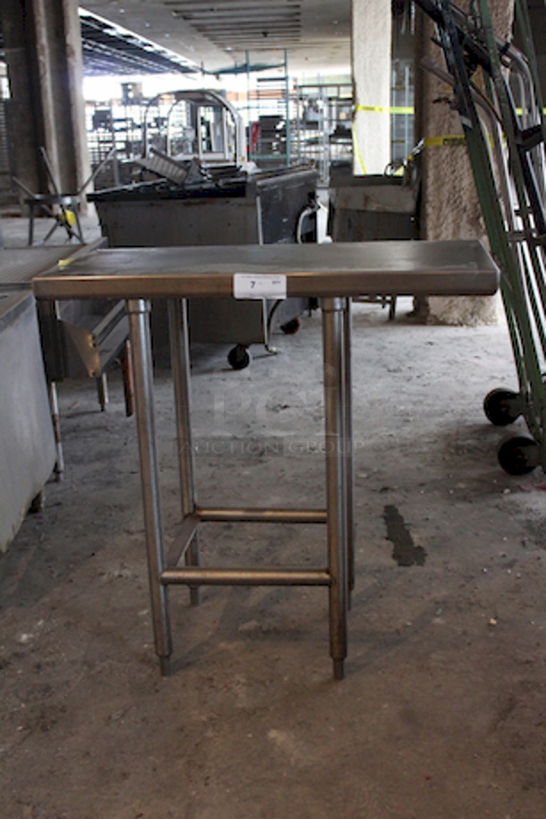 BEAUTIFUL! Stainless Steel Equipment Stand. Approximately 36x12x36