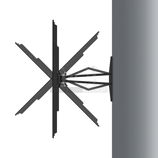 Sanus Vuepoint Full-Motion TV Wall Mount For TVs 42"-86" Up To 125lbs. Includes 9.8ft 4K HDMI Cable + 2 18" Cable Tunnels - Image 4 of 4