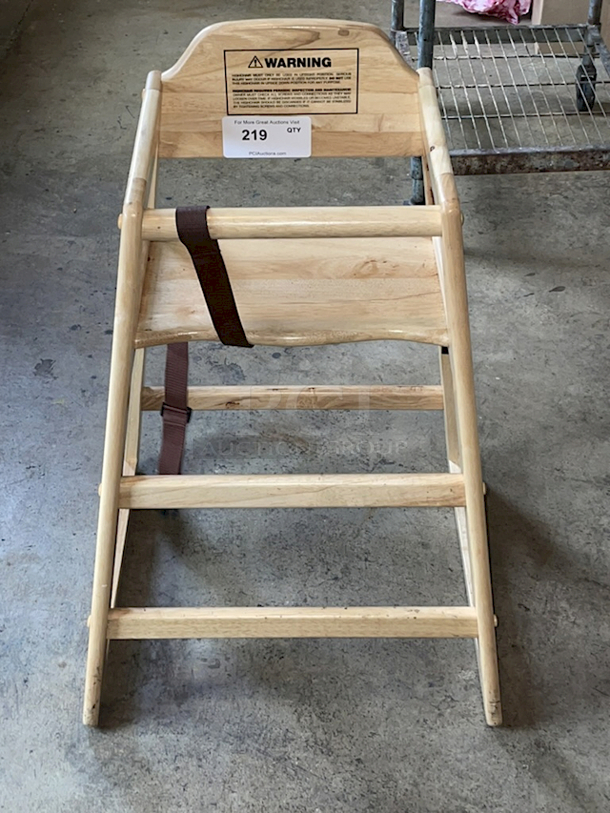 Gessner Global Wooden Highchair 
 - Image 1 of 5