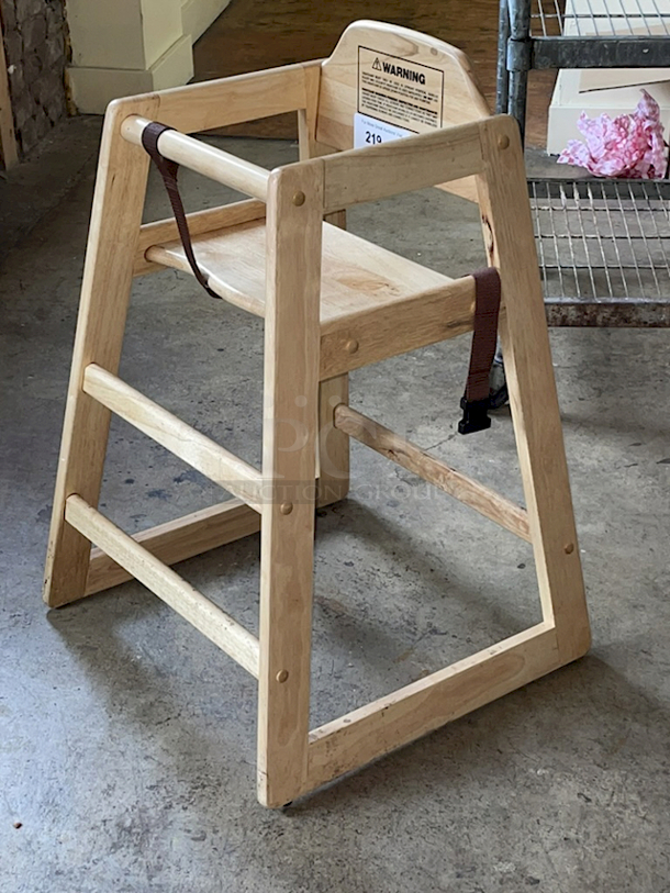 Gessner Global Wooden Highchair 
 - Image 3 of 5
