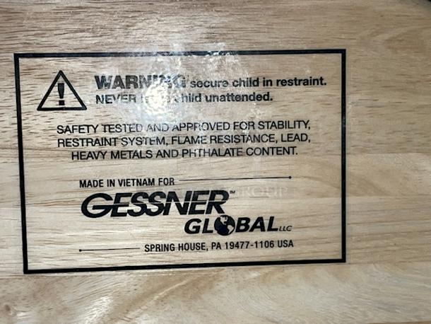 Gessner Global Wooden Highchair 
 - Image 5 of 5