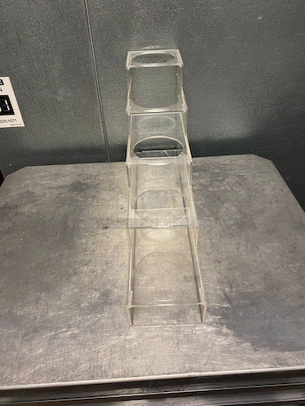 Countertop Merchandiser. With Round Cutouts.  - Image 4 of 5
