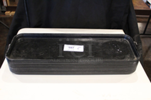 Cambro 926MT110 9" x 26" Black Fiberglass Market Tray.
9x26x1
11x Your Bid
