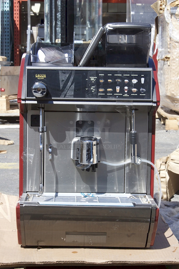 BRAND NEW SCRATCH & DENT! Gaggia Concetto Evo Duo Super Automatic Espresso Machine - 208V - Arrived Factory Tested & Working, Broken Plastic Hopper

