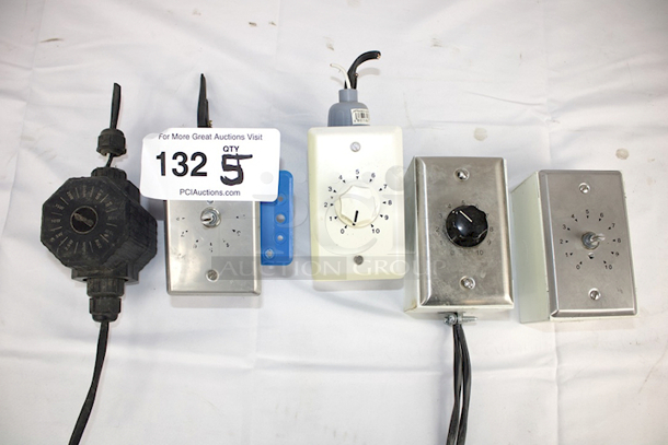 SWEET! (4) Atlas Single-Gang In-Wall Volume Controls and (1) Weatherproof External 70V Transformer 8 Ohm To 2.5, 5, 10, 15, 20W Taps - EW70V. ALL ARE IN WORKING ORDER. 5x Your Bid - Image 1 of 11