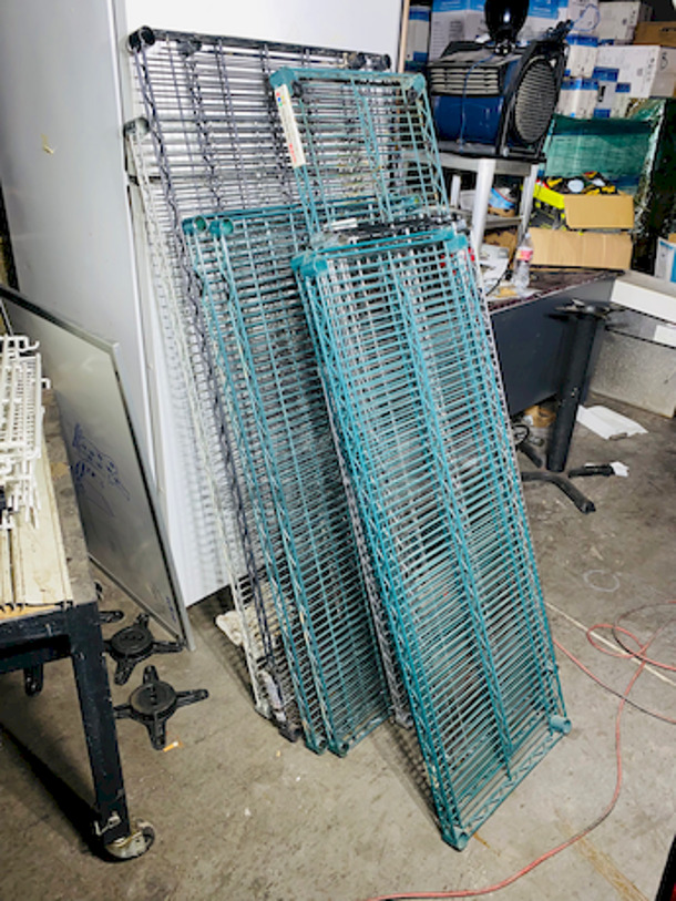 Set of 11 Metro Wire Shelves. 
Various Sizes.

11x Your Bid - Image 3 of 5
