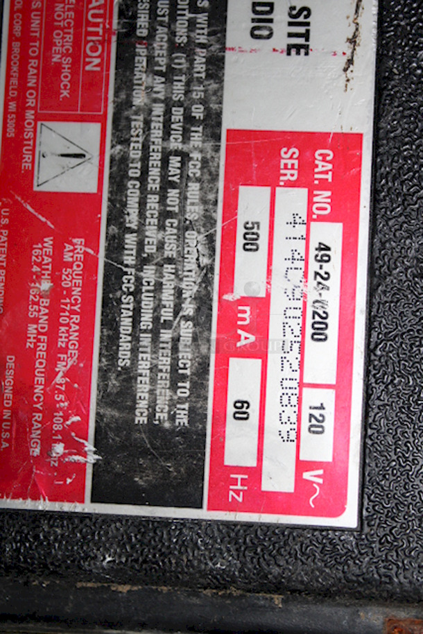 AWESOME! Milwaukee 49-24-200 HD Job Site Radio 49-24-200 - Image 4 of 4