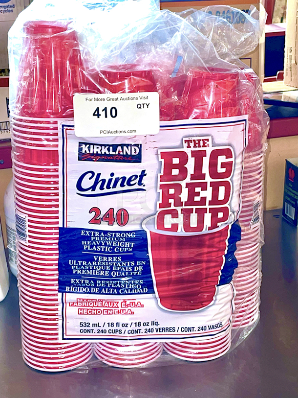 Kirkland Chinet Big Red Cups - Image 1 of 1