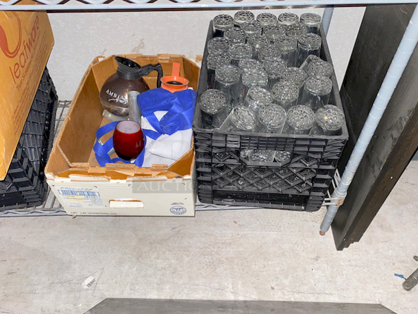 SWEET! Entire Rack Full Of Various Sizes and Style of Cups and Pitchers, Rack Not Included.  - Image 5 of 6