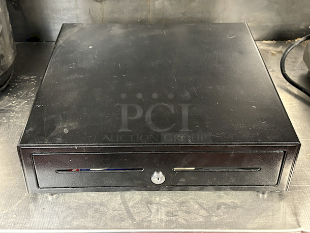 NICE! AGP Cash Drawer Vasario™ Series Cash Drawer -  VB320-1-BL1616 - 16"x16" - Image 1 of 6