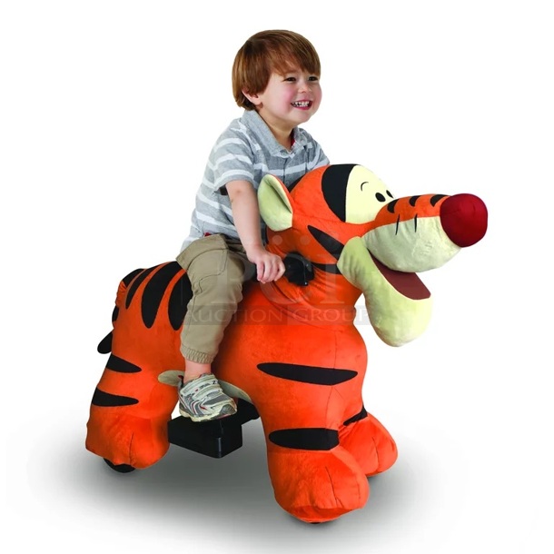 NEW!! Dynacraft TIGGER 6V Plush Ride-On - Image 1 of 2