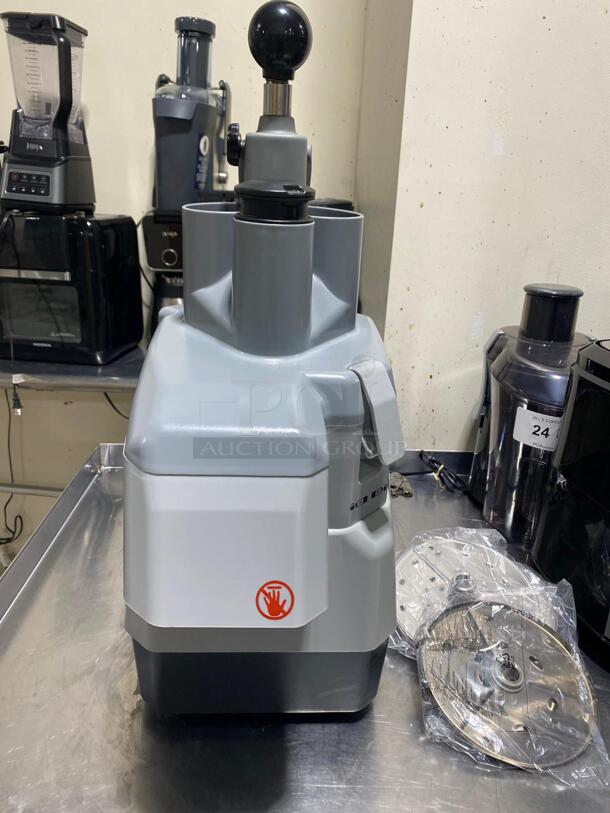 Hakka Continuous Feed Food Processor,Commercial Vegetable Cutter,Commercial Vegetable Chopper and Commercial Vegetable dicer.
 - Image 5 of 5
