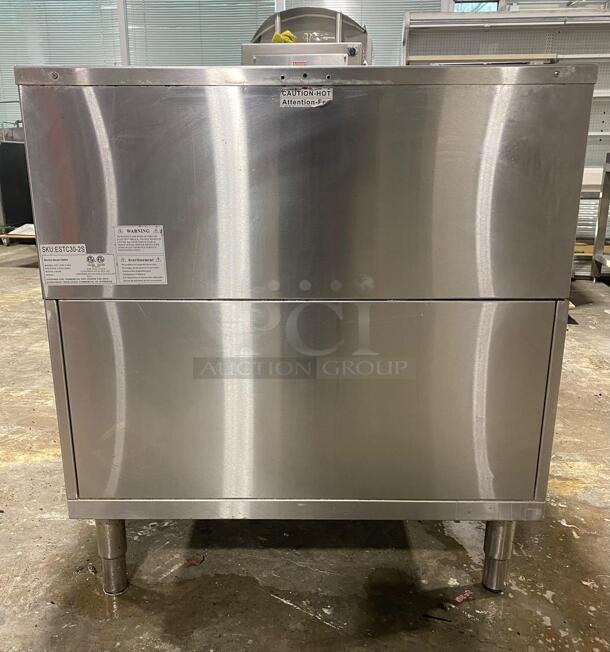 Prepline ESTC30-2S 2" Two Well Electric Hot Food Steam Table  - Image 2 of 6