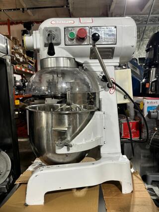 Prepline HL-B20M 20 Qt. Gear Driven Planetary Mixer with Guard